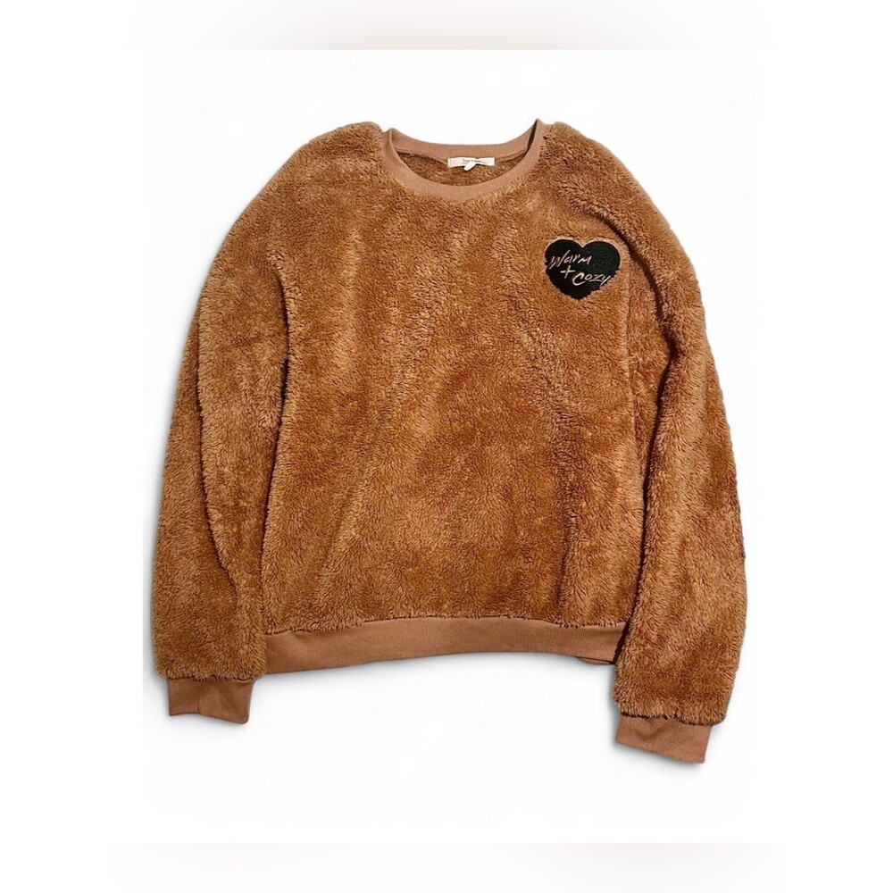 Zoe + Liv Faux-Fur Pullover Sweatshirt